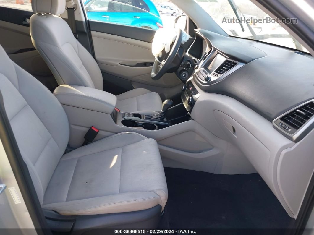 2018 Hyundai Tucson Sel Silver vin: KM8J33A43JU710742