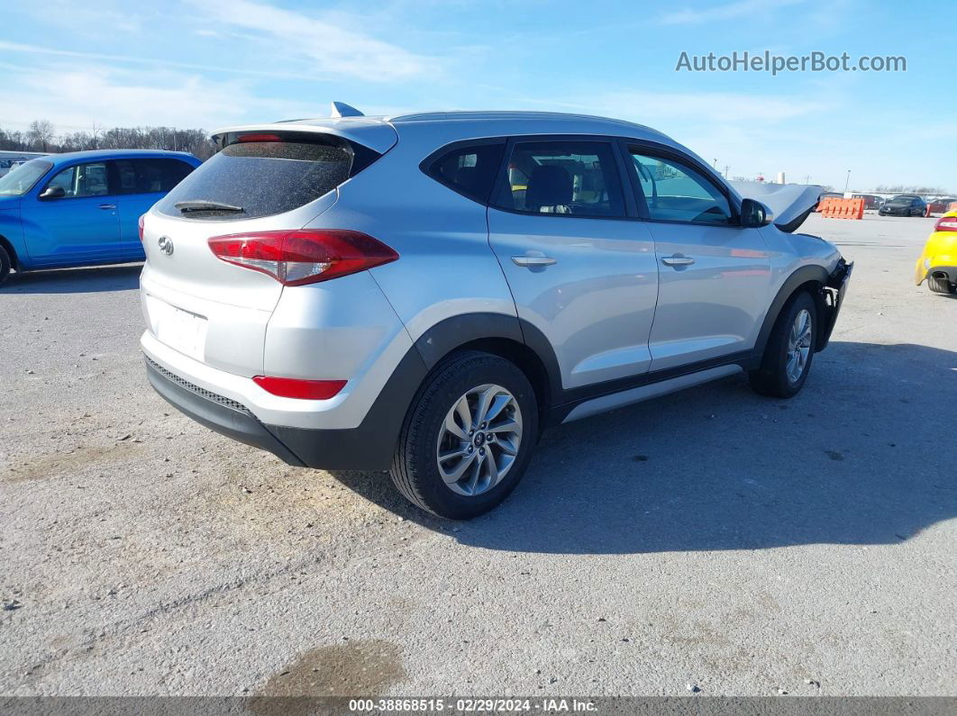 2018 Hyundai Tucson Sel Серебряный vin: KM8J33A43JU710742