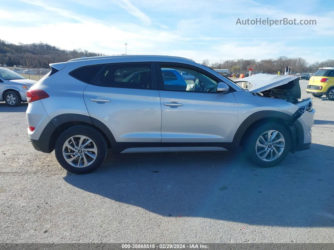 2018 Hyundai Tucson Sel Серебряный vin: KM8J33A43JU710742