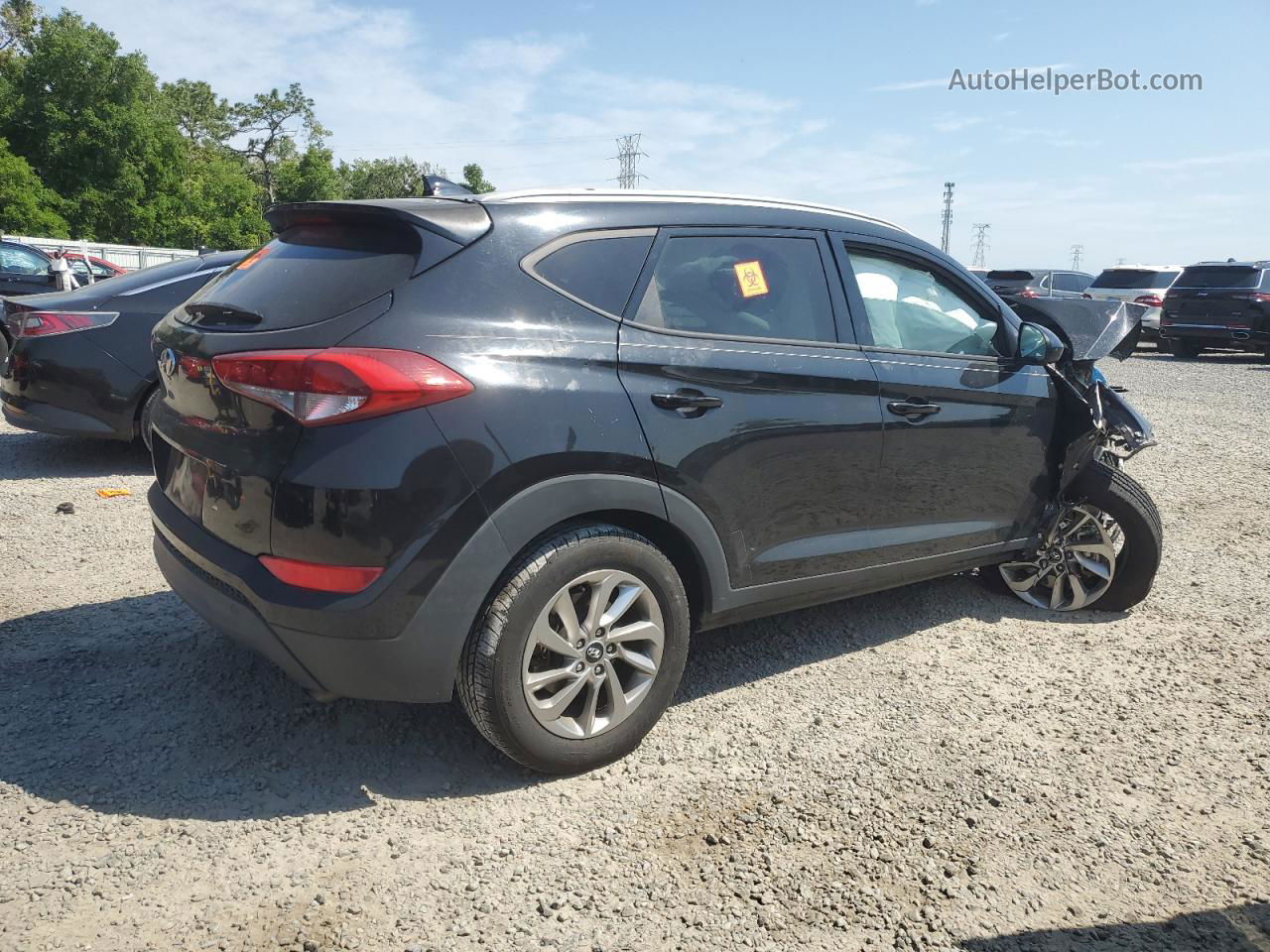 2018 Hyundai Tucson Sel Black vin: KM8J33A43JU765062