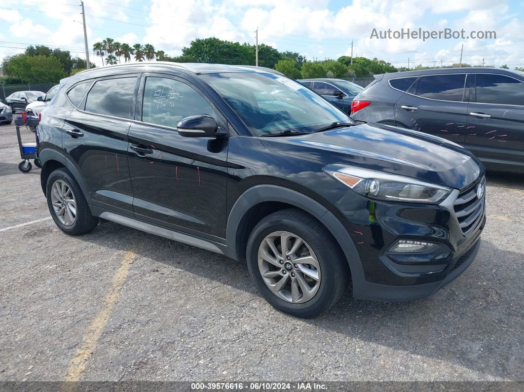 2018 Hyundai Tucson Sel Plus Black vin: KM8J33A43JU803776