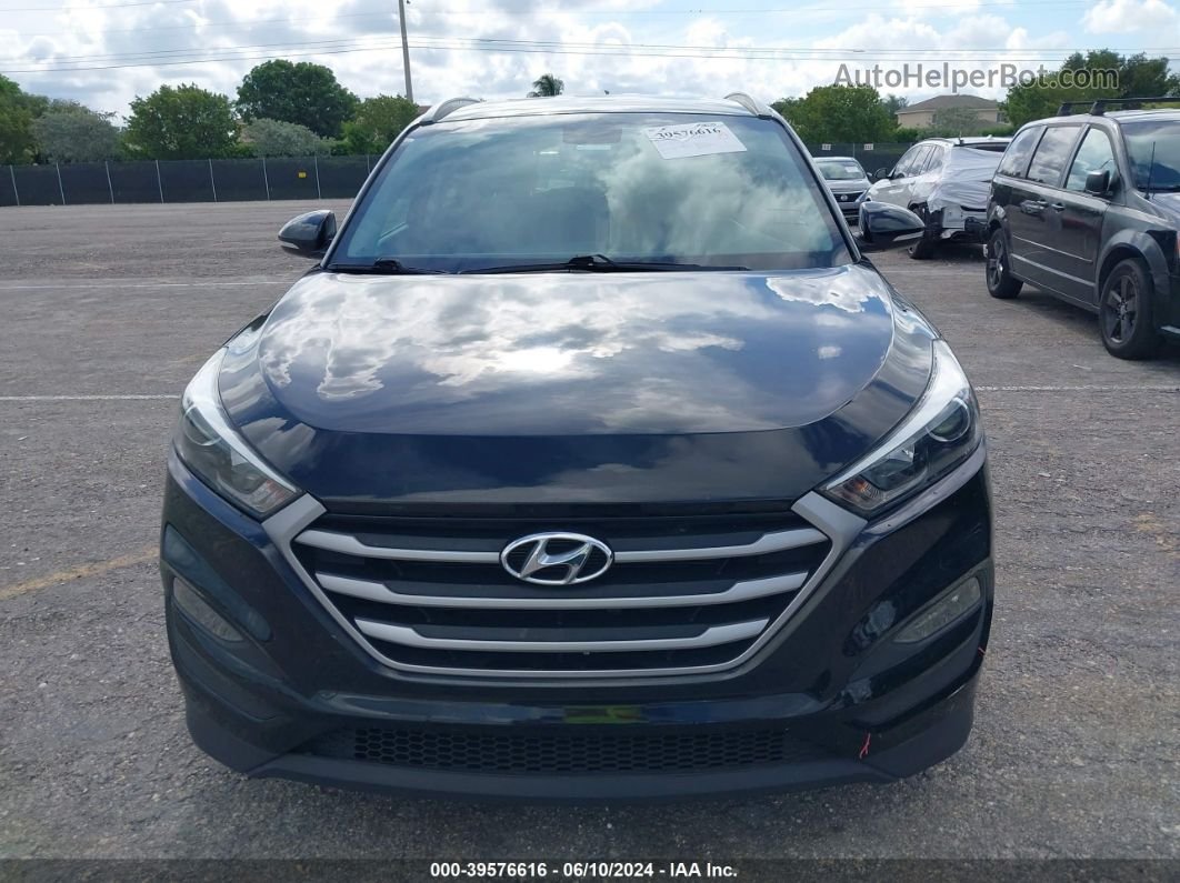 2018 Hyundai Tucson Sel Plus Black vin: KM8J33A43JU803776