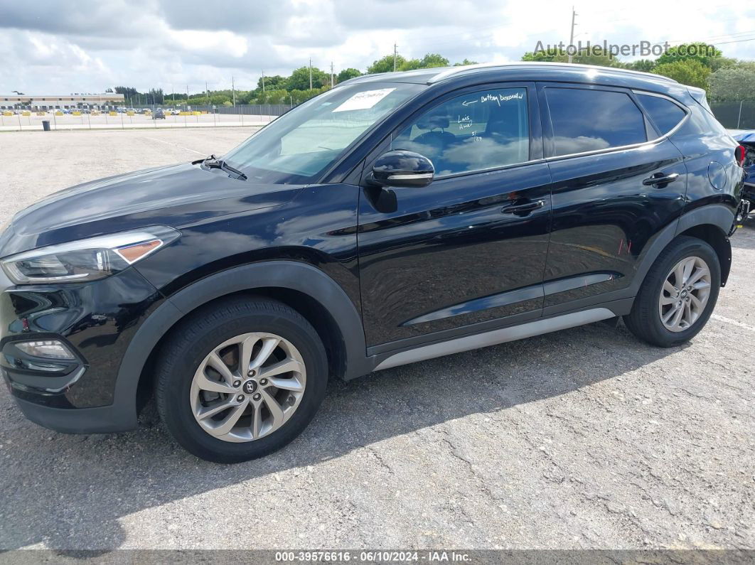 2018 Hyundai Tucson Sel Plus Black vin: KM8J33A43JU803776