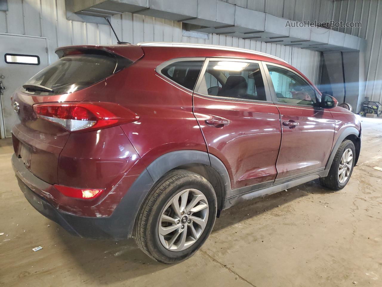 2016 Hyundai Tucson Limited Бордовый vin: KM8J33A44GU125869