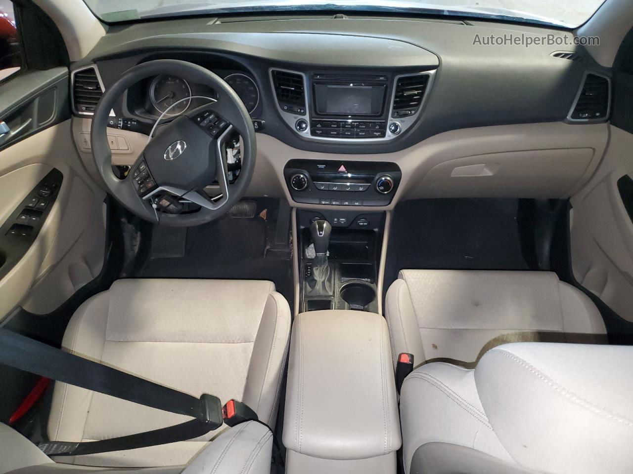 2016 Hyundai Tucson Limited Бордовый vin: KM8J33A44GU125869