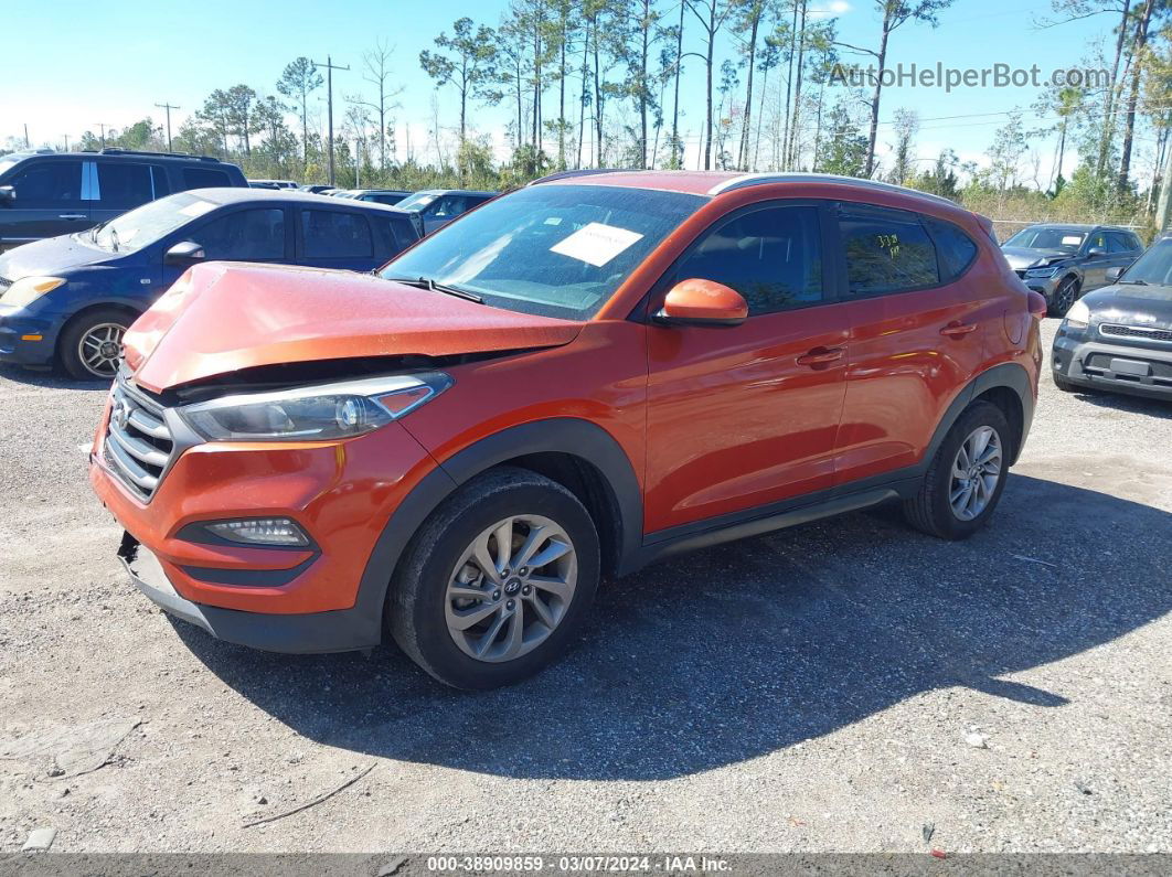 2016 Hyundai Tucson Se Оранжевый vin: KM8J33A44GU128738