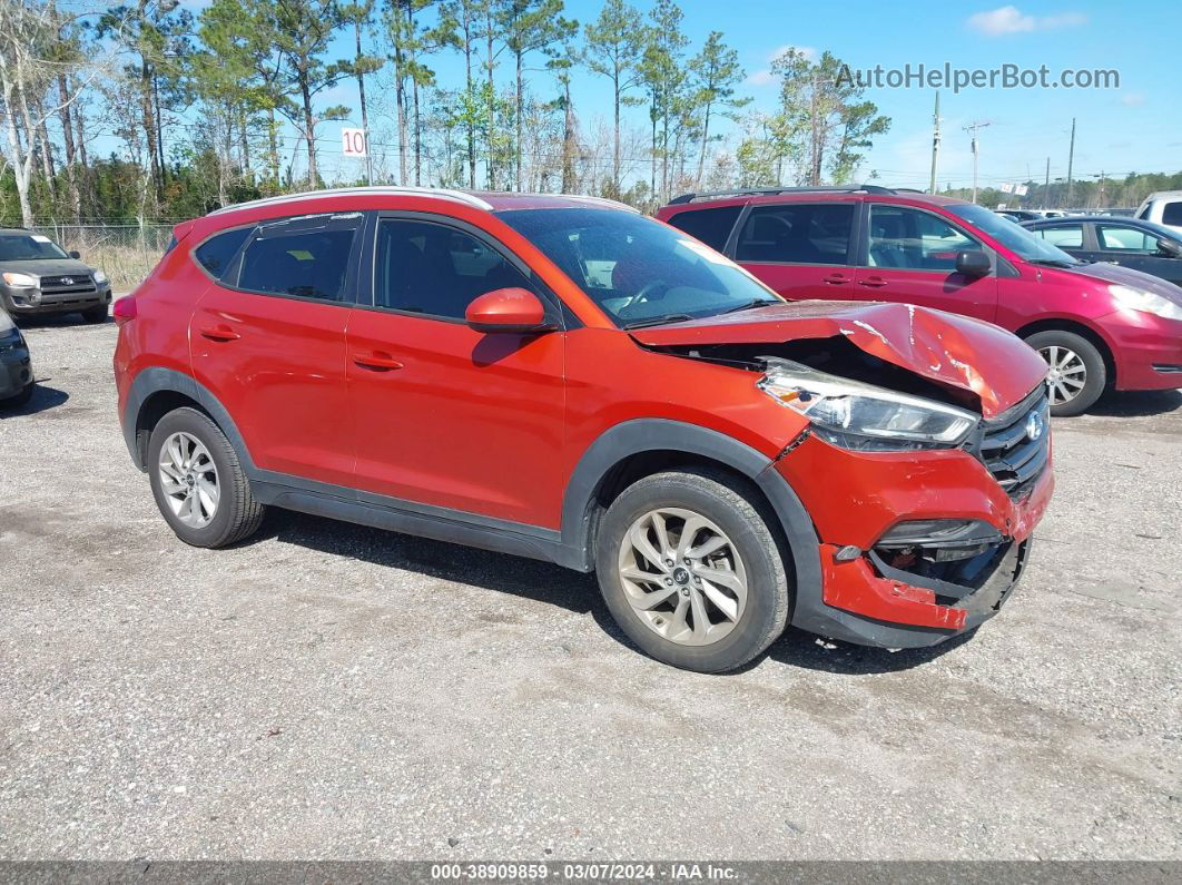 2016 Hyundai Tucson Se Orange vin: KM8J33A44GU128738