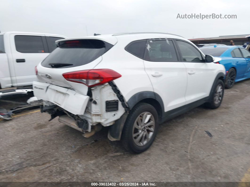 2016 Hyundai Tucson Se Белый vin: KM8J33A44GU148570