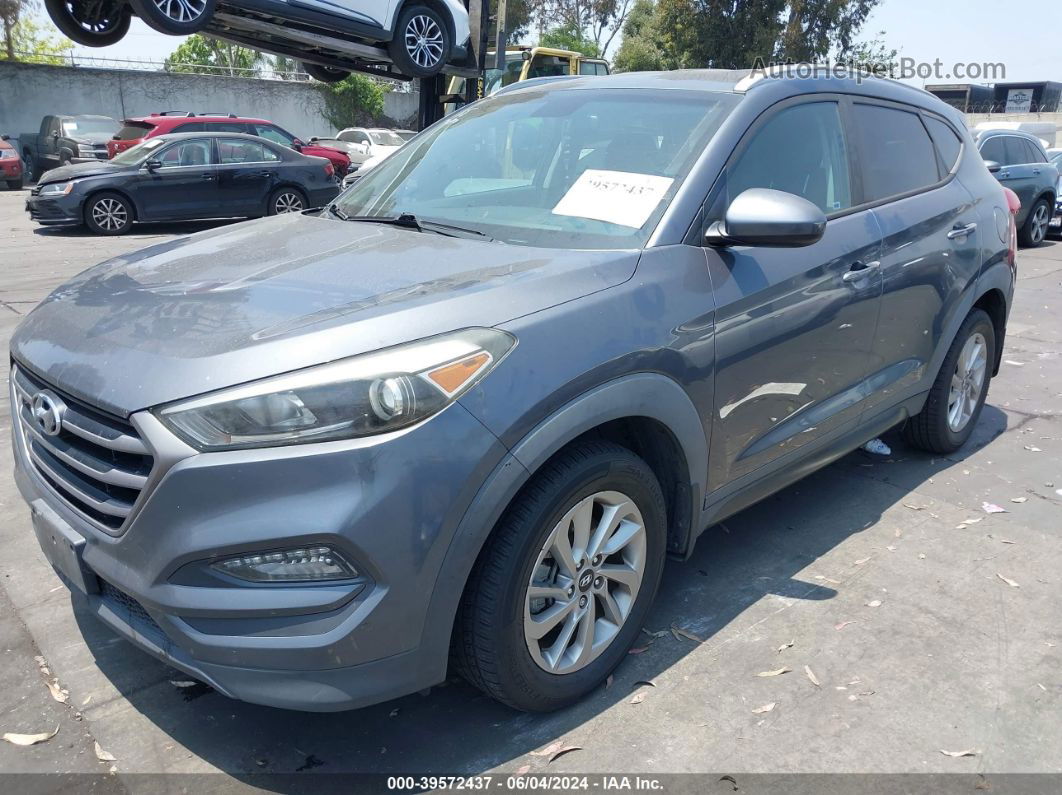 2016 Hyundai Tucson Se Gray vin: KM8J33A44GU202157