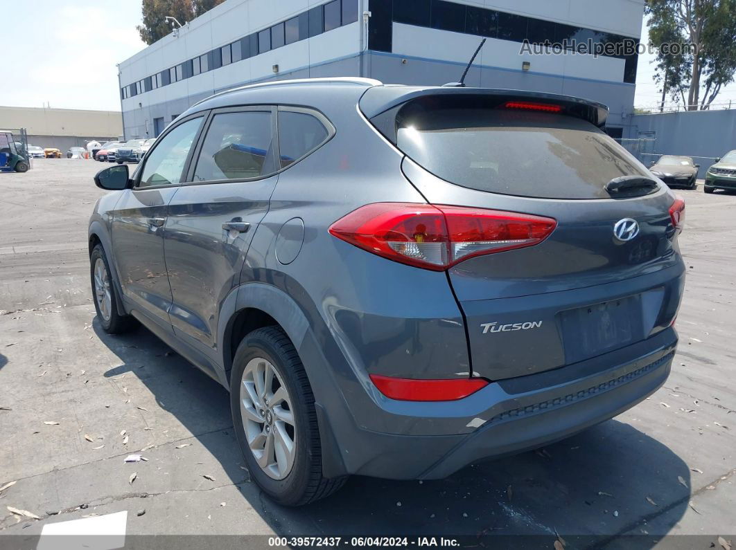 2016 Hyundai Tucson Se Gray vin: KM8J33A44GU202157