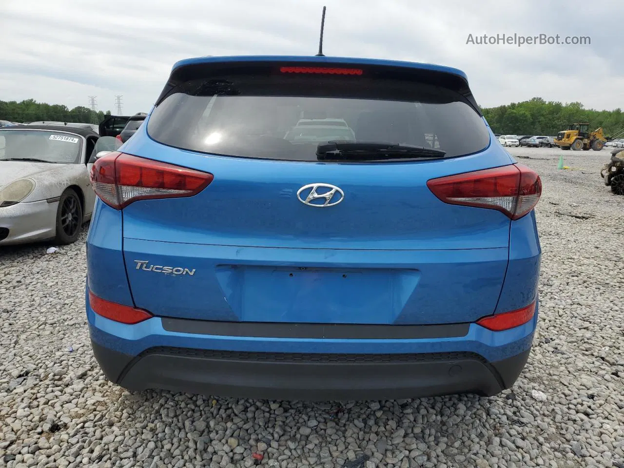 2016 Hyundai Tucson Limited Blue vin: KM8J33A44GU213997