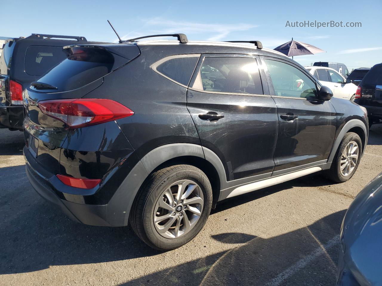 2017 Hyundai Tucson Limited Black vin: KM8J33A44HU373511