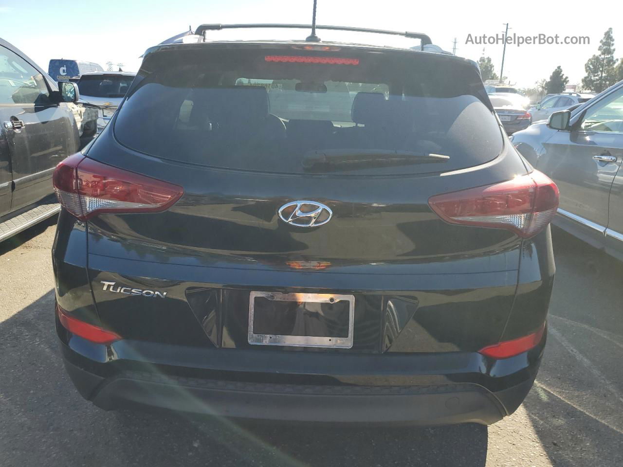 2017 Hyundai Tucson Limited Black vin: KM8J33A44HU373511