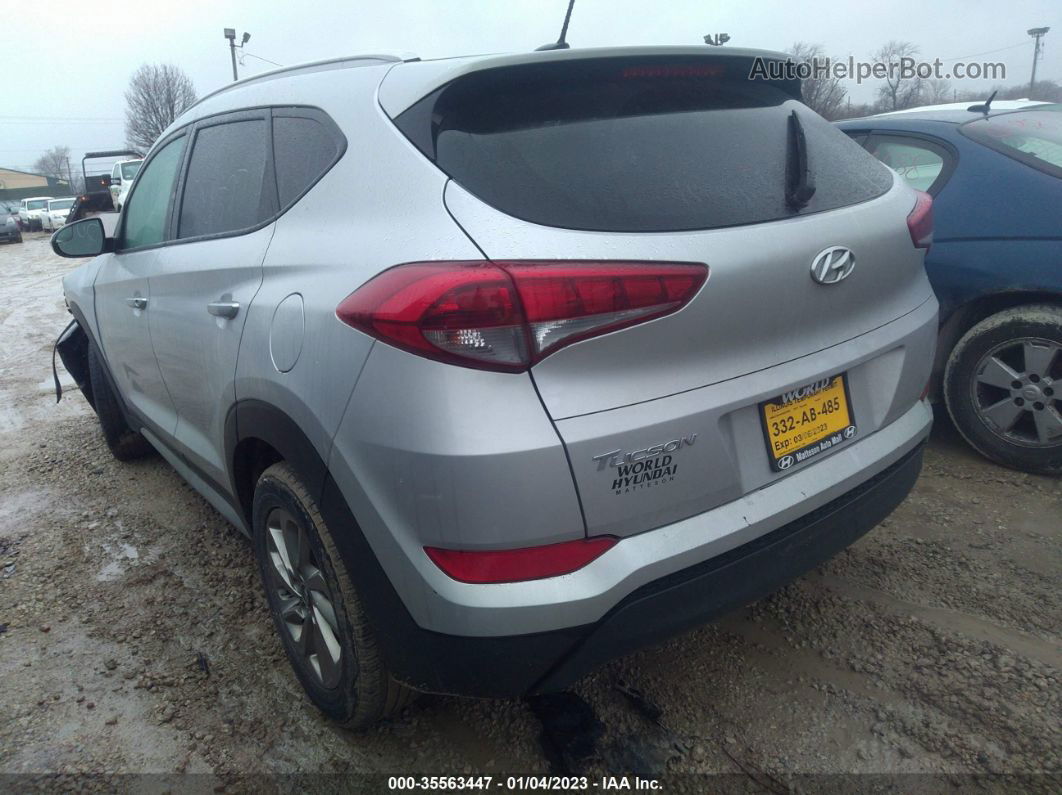 2017 Hyundai Tucson Se Silver vin: KM8J33A44HU422948