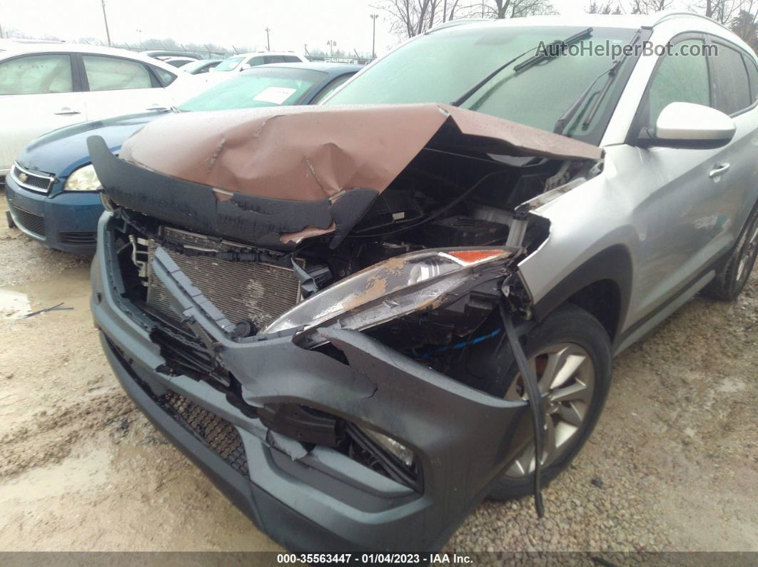 2017 Hyundai Tucson Se Silver vin: KM8J33A44HU422948