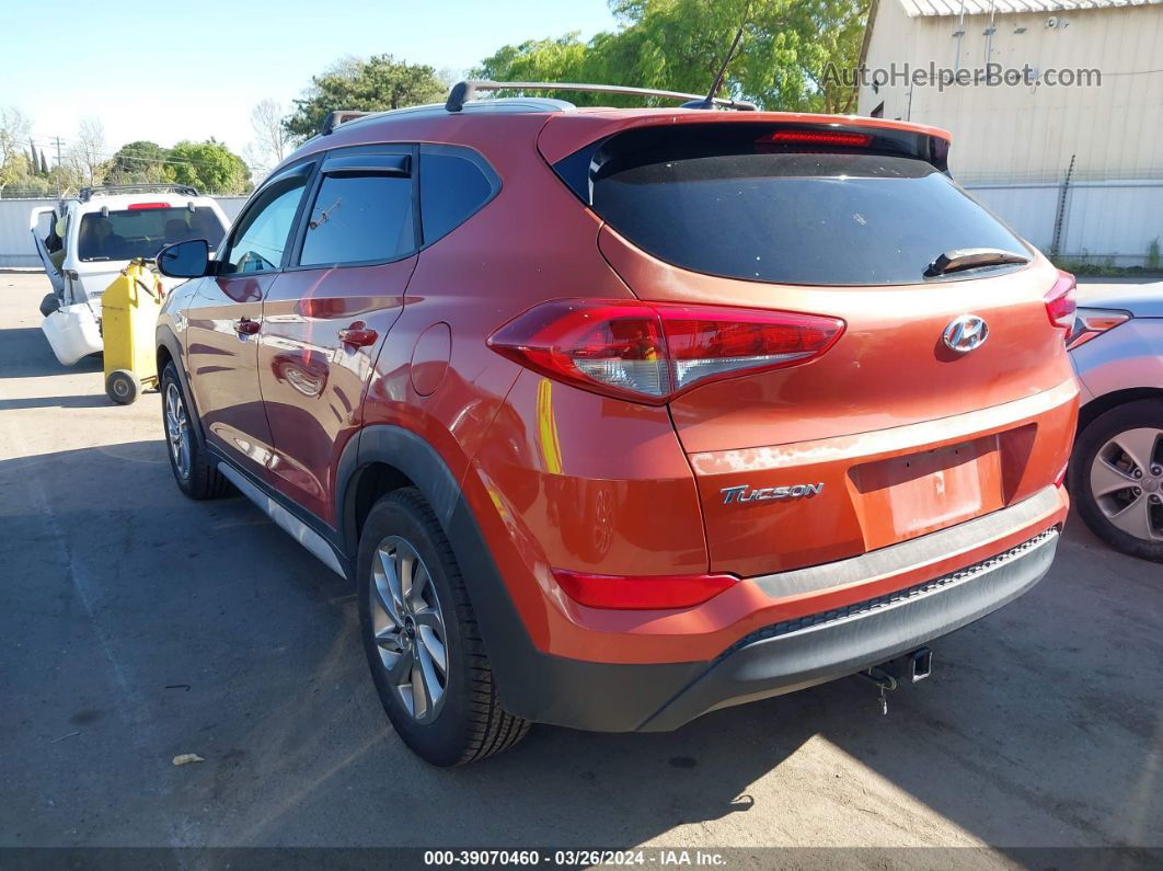 2017 Hyundai Tucson Se Orange vin: KM8J33A44HU425803