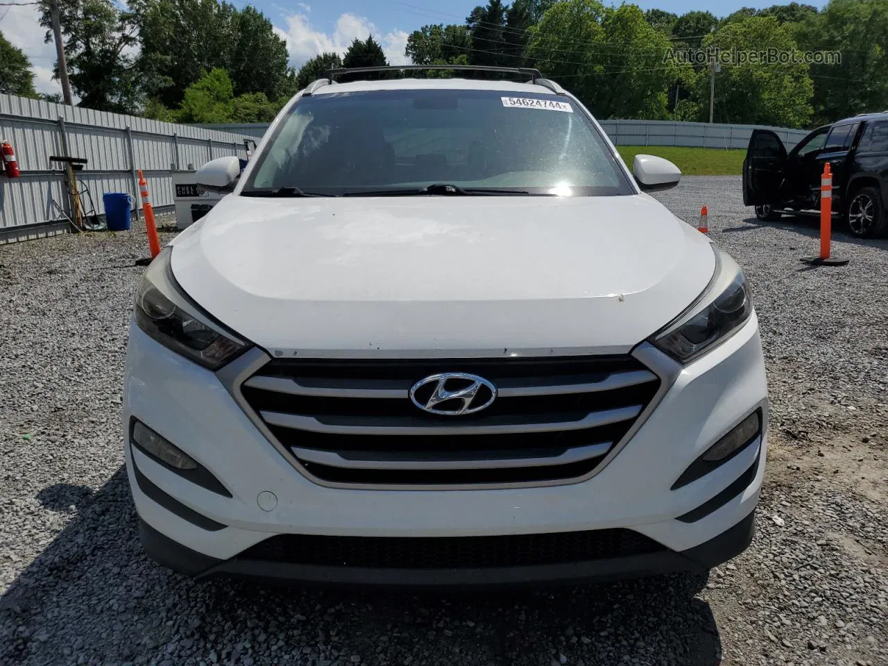 2017 Hyundai Tucson Limited White vin: KM8J33A44HU459028