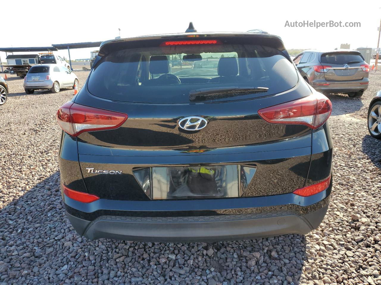 2017 Hyundai Tucson Limited Black vin: KM8J33A44HU524895