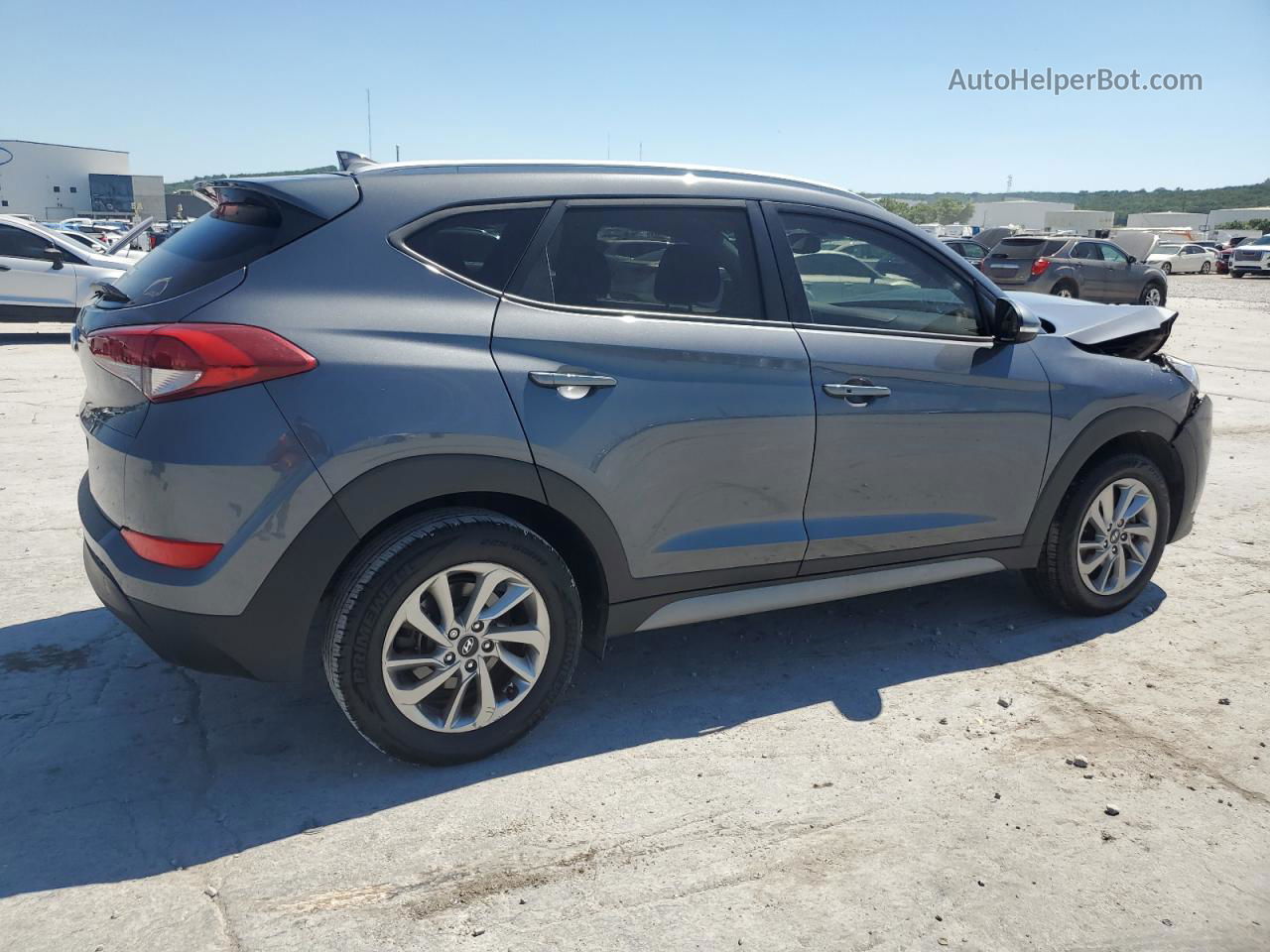 2017 Hyundai Tucson Limited Charcoal vin: KM8J33A44HU540885