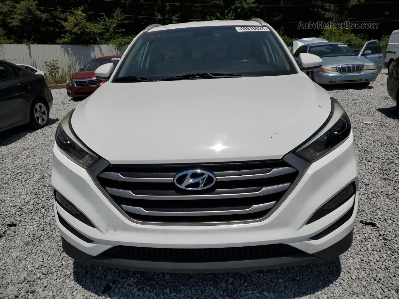 2018 Hyundai Tucson Sel White vin: KM8J33A44JU630589