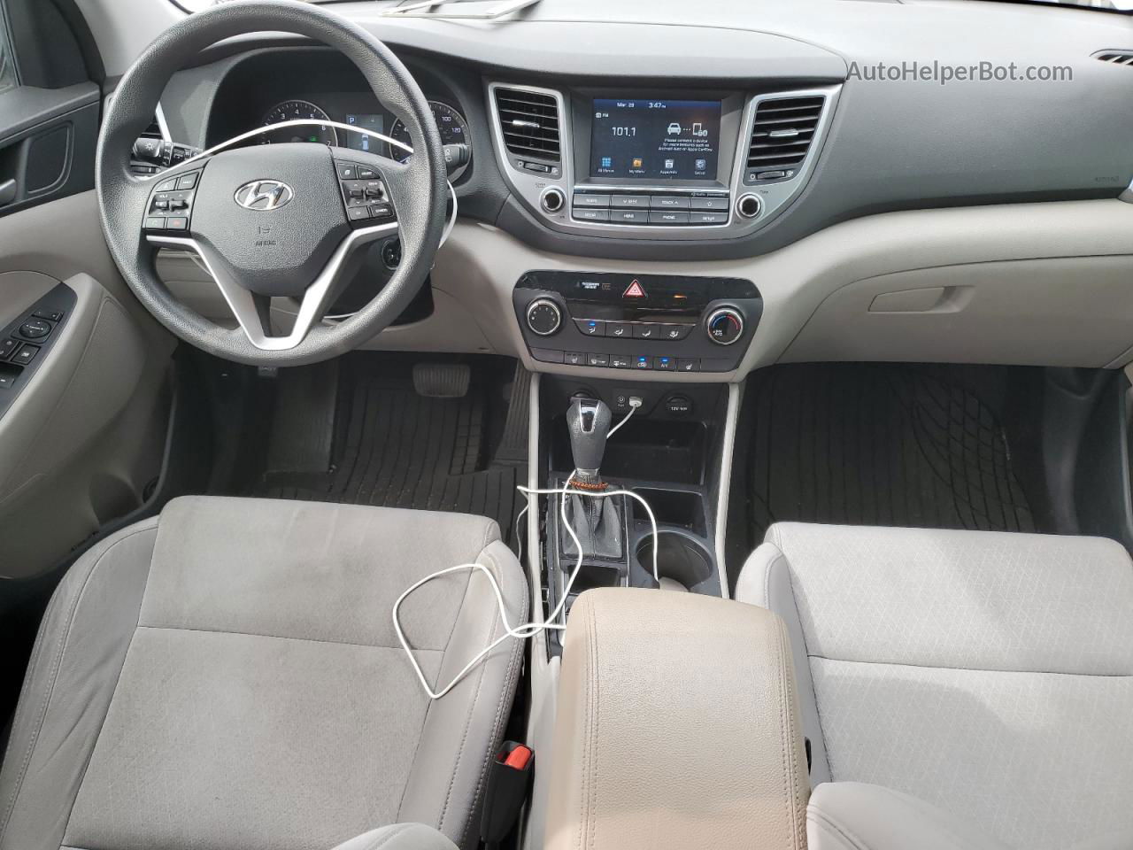 2018 Hyundai Tucson Sel Silver vin: KM8J33A44JU712645