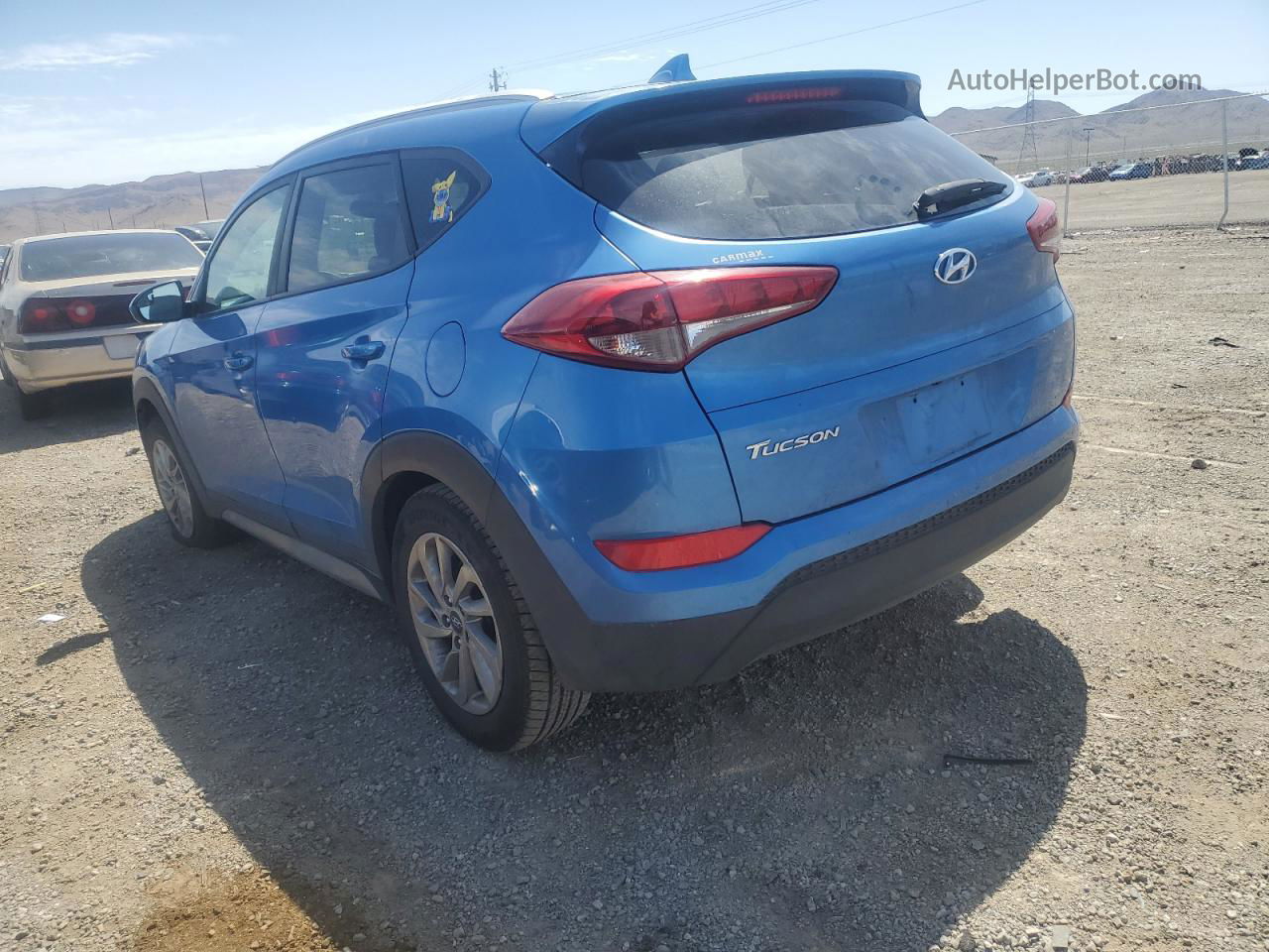 2018 Hyundai Tucson Sel Blue vin: KM8J33A44JU724200