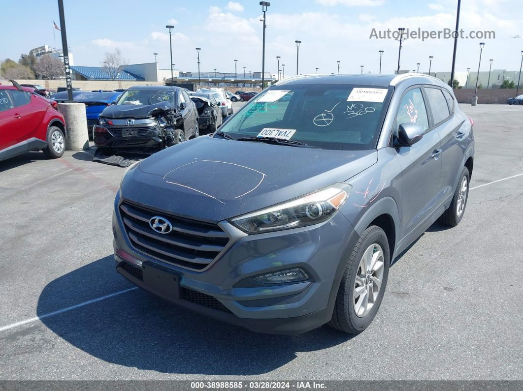 2016 Hyundai Tucson Se Серый vin: KM8J33A45GU092655