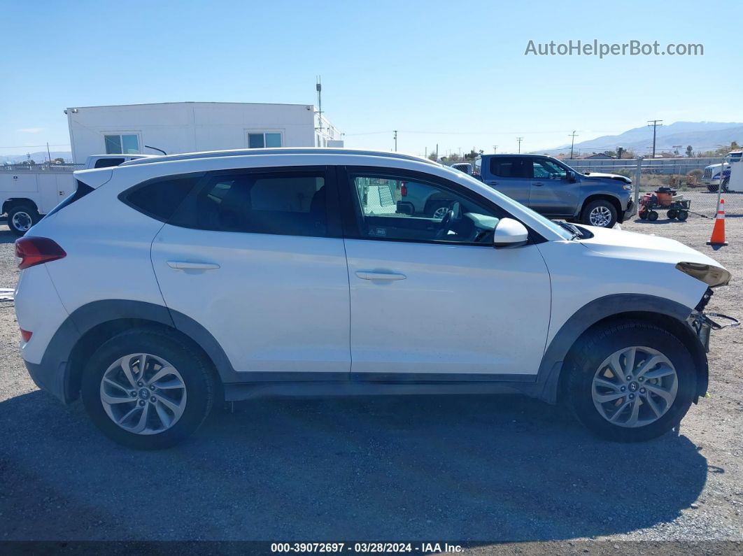 2016 Hyundai Tucson Se White vin: KM8J33A45GU226810