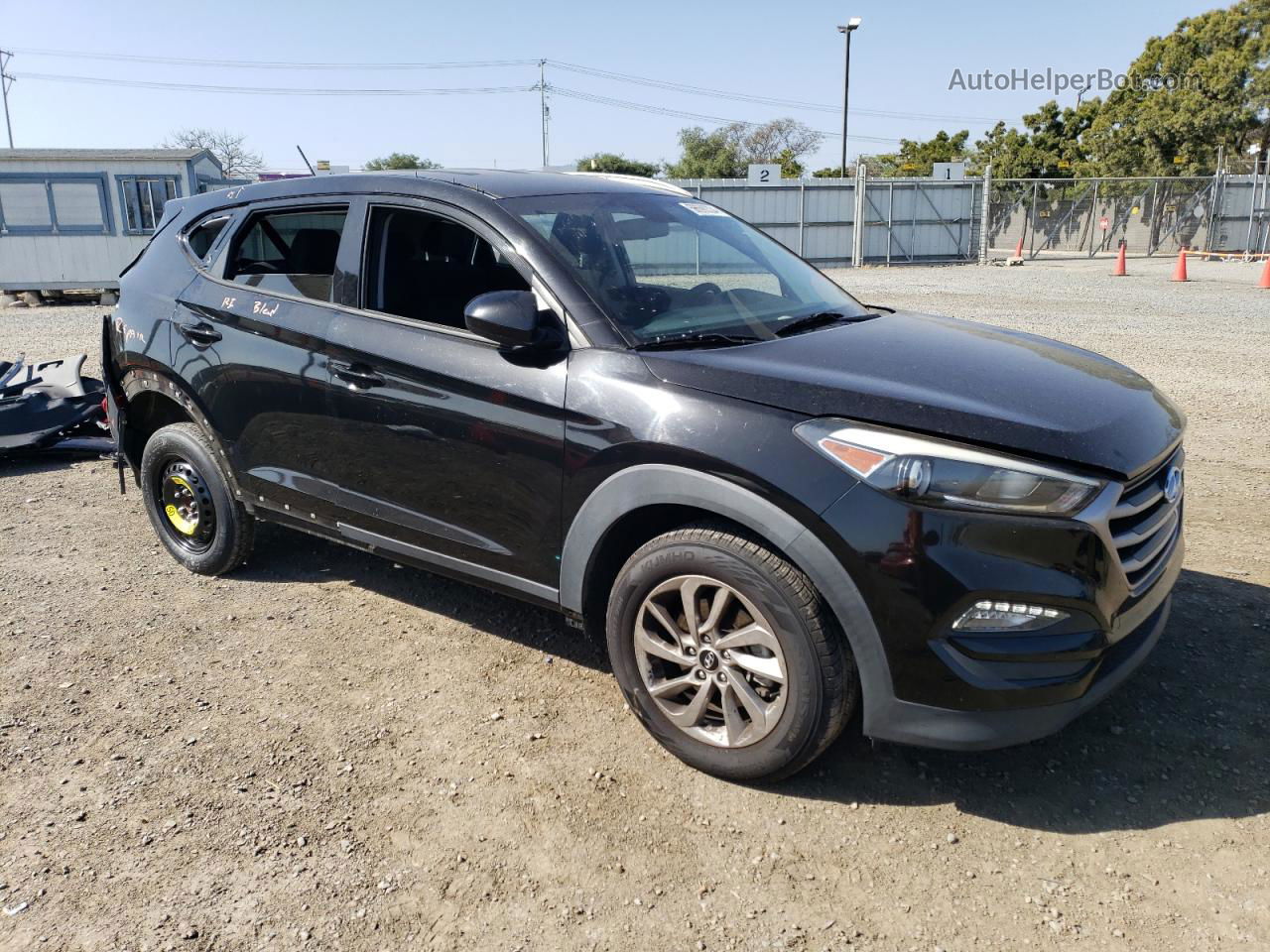 2017 Hyundai Tucson Limited Black vin: KM8J33A45HU406449