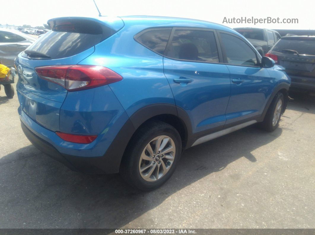 2017 Hyundai Tucson Se Blue vin: KM8J33A45HU474847