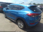 2017 Hyundai Tucson Se Синий vin: KM8J33A45HU474847