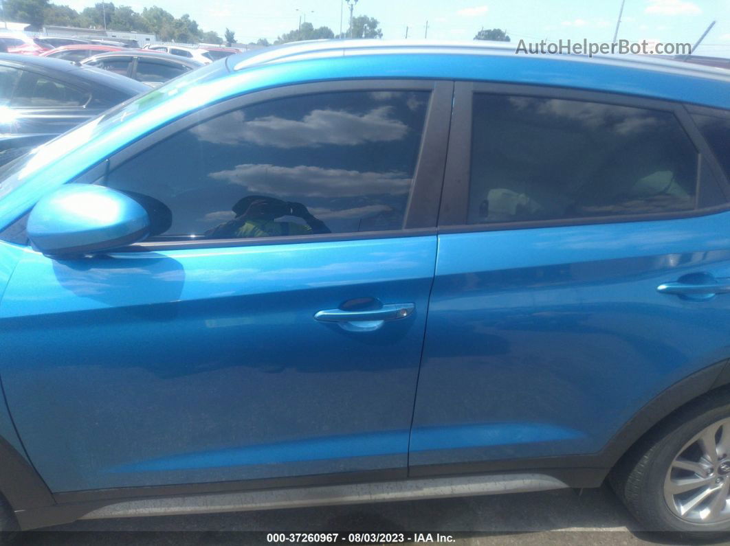 2017 Hyundai Tucson Se Blue vin: KM8J33A45HU474847