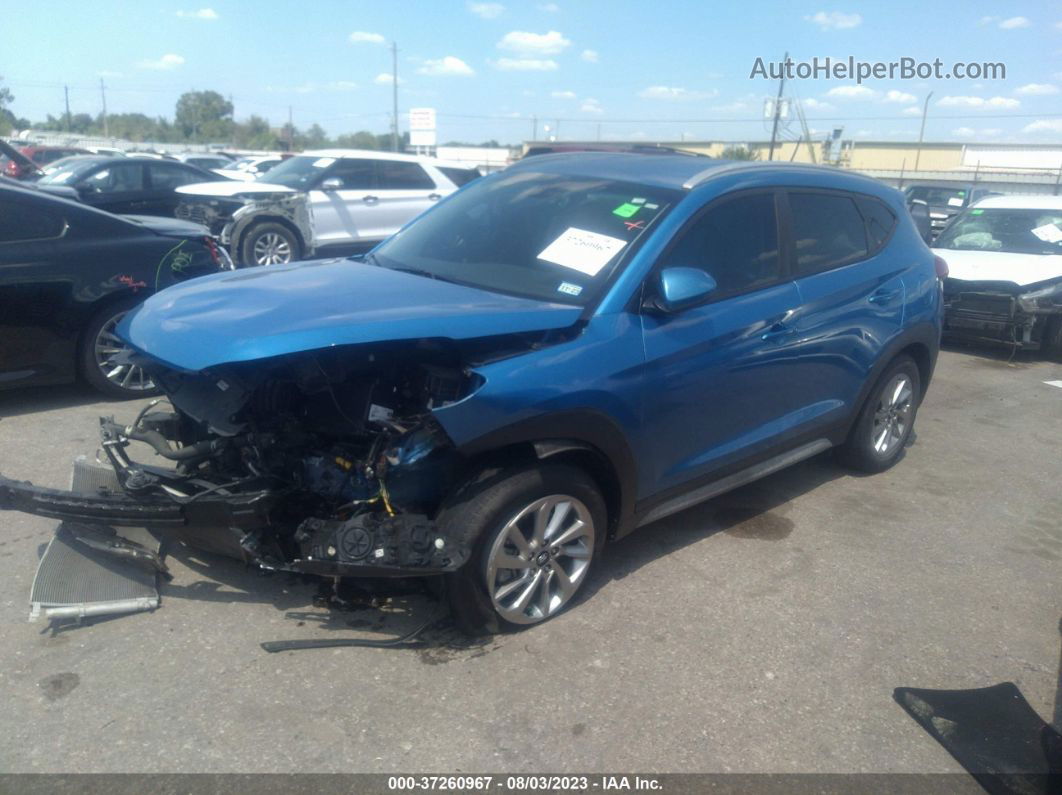 2017 Hyundai Tucson Se Blue vin: KM8J33A45HU474847