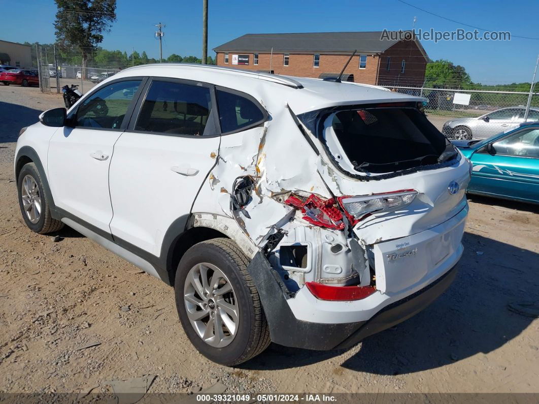 2017 Hyundai Tucson Se White vin: KM8J33A45HU488358