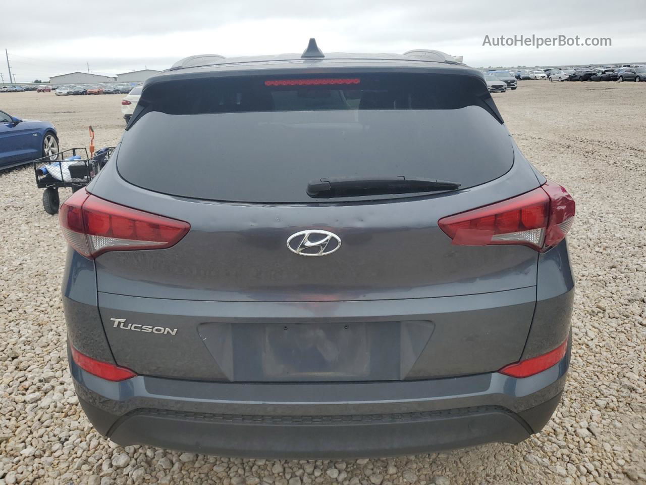 2018 Hyundai Tucson Sel Gray vin: KM8J33A45JU608908