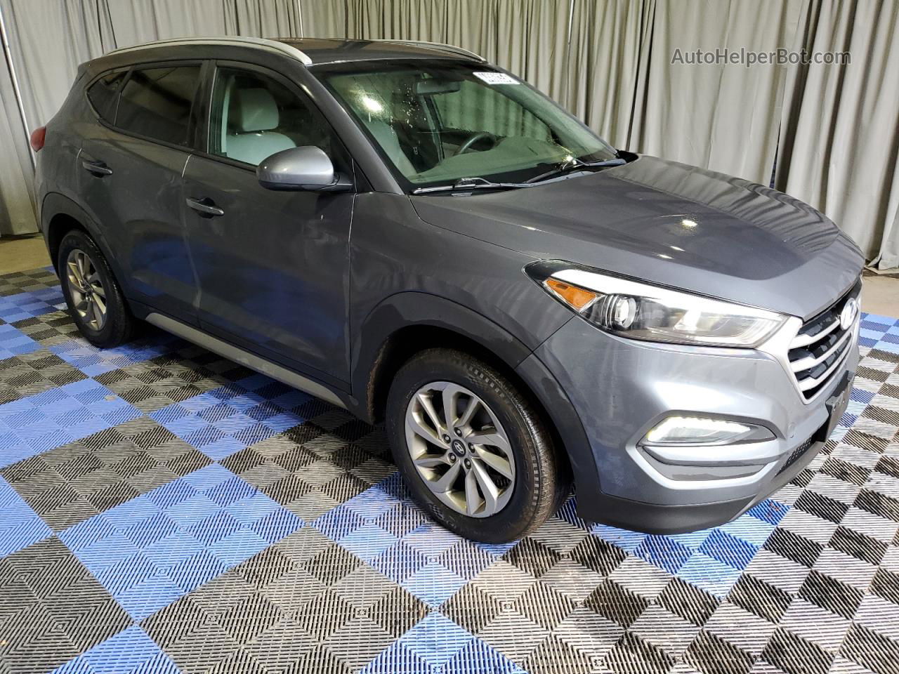 2018 Hyundai Tucson Sel Gray vin: KM8J33A45JU679297