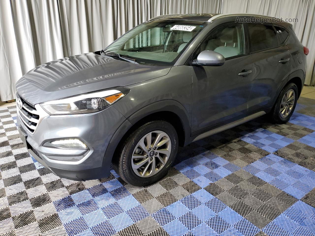 2018 Hyundai Tucson Sel Gray vin: KM8J33A45JU679297