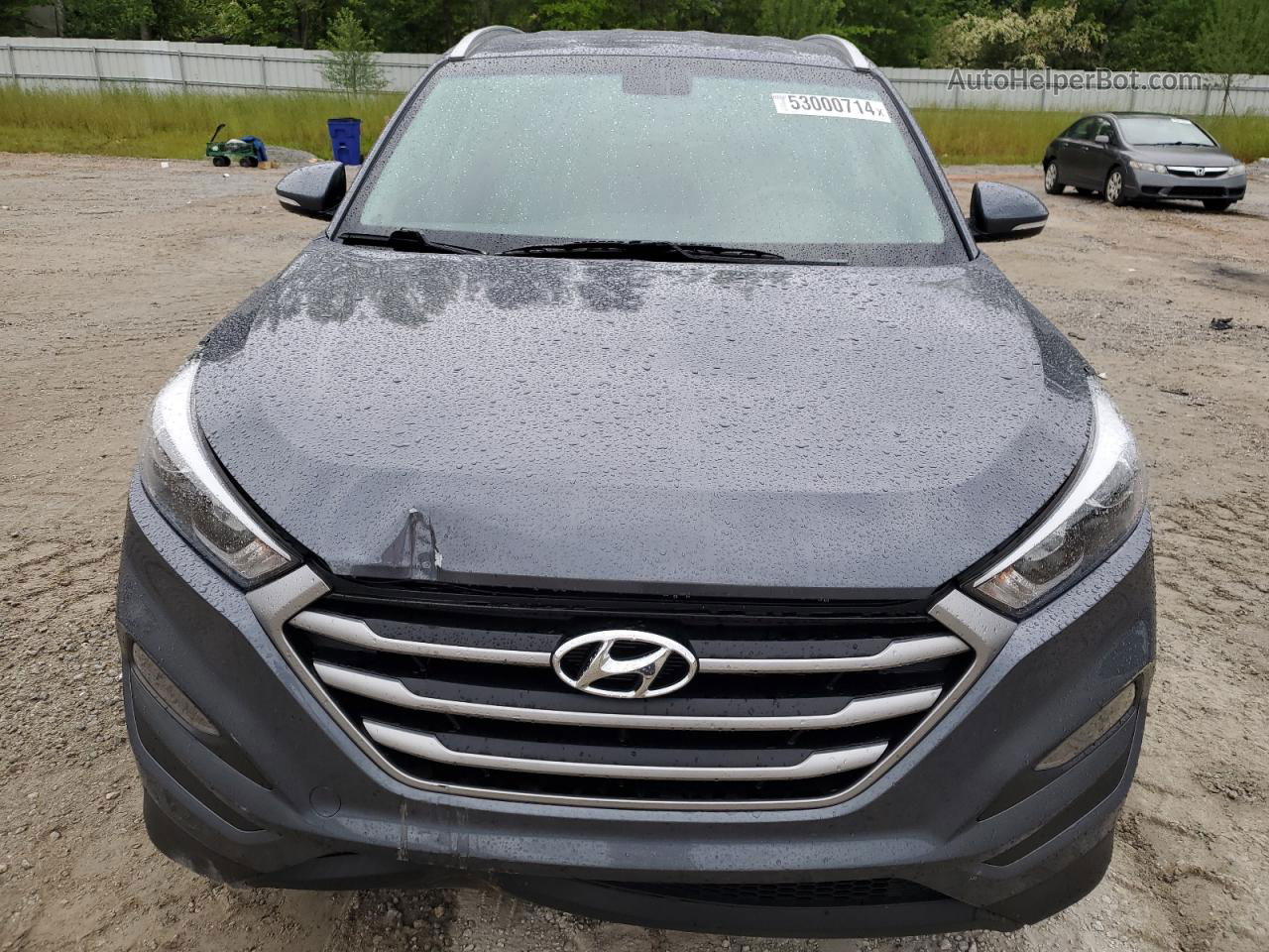 2018 Hyundai Tucson Sel Gray vin: KM8J33A45JU720558