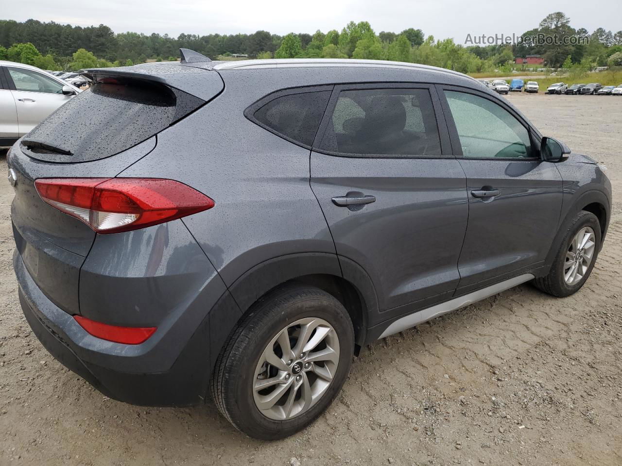 2018 Hyundai Tucson Sel Gray vin: KM8J33A45JU720558