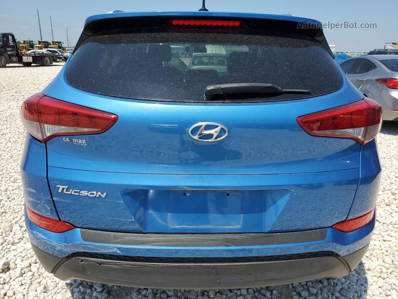 2016 Hyundai Tucson Limited Blue vin: KM8J33A46GU235726