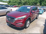 2017 Hyundai Tucson Se Maroon vin: KM8J33A46HU294325