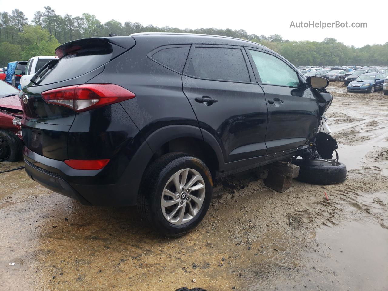 2017 Hyundai Tucson Limited Black vin: KM8J33A46HU369461