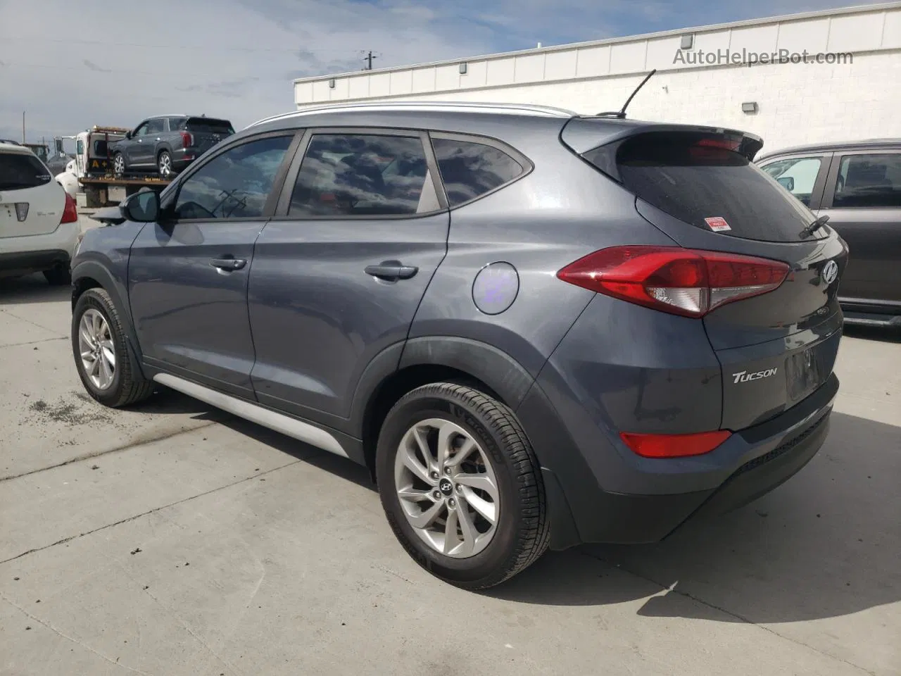 2017 Hyundai Tucson Limited Угольный vin: KM8J33A46HU395557