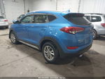 2017 Hyundai Tucson Se Plus Синий vin: KM8J33A46HU404516