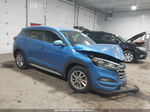 2017 Hyundai Tucson Se Plus Синий vin: KM8J33A46HU404516