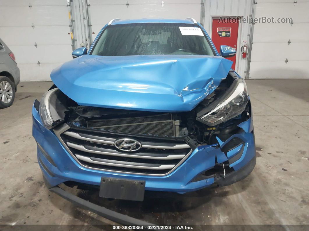 2017 Hyundai Tucson Se Plus Blue vin: KM8J33A46HU404516