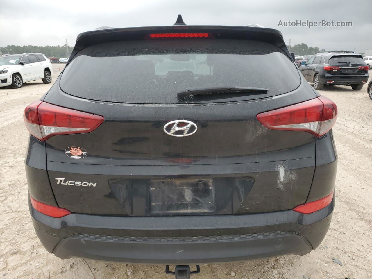 2017 Hyundai Tucson Limited Black vin: KM8J33A46HU427164