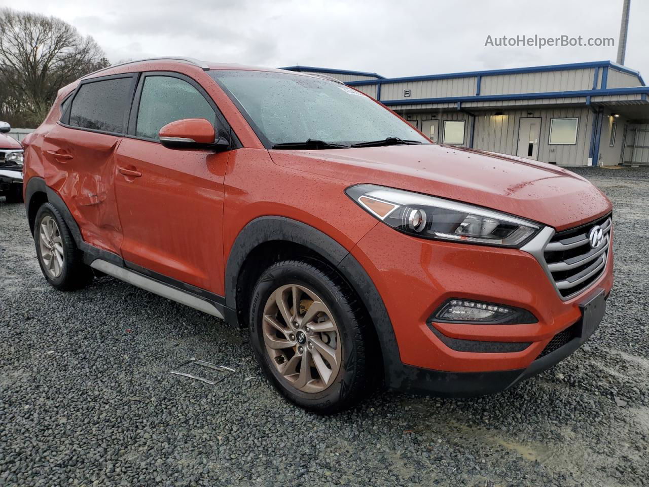 2017 Hyundai Tucson Limited Orange vin: KM8J33A46HU449696