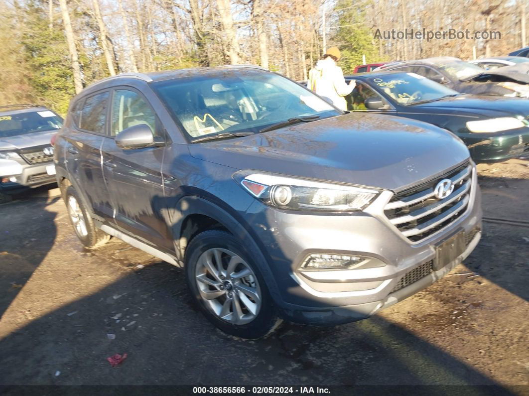 2017 Hyundai Tucson Se Gray vin: KM8J33A46HU507855