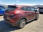 2018 Hyundai Tucson Sel Maroon vin: KM8J33A46JU601434